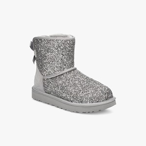 Ugg Classic Mini Bow Cosmos Women Classic Boots Silver (6984GLCTO)